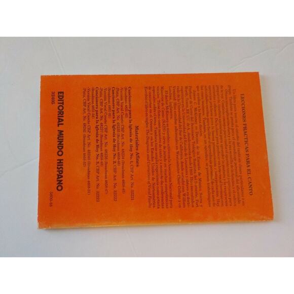 Lecciones Practicas Para el Canto : Practical Lessons in Singing by James C. McK - Picture 3 of 7